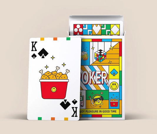 Enjoy Pleasure in Good Times Playing Cards